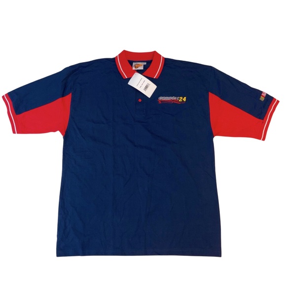Vintage Jeff Gordon 24 Polo Shirt XXL NWT DuPont NASCAR Winner’s Circle Racing - Picture 1 of 7